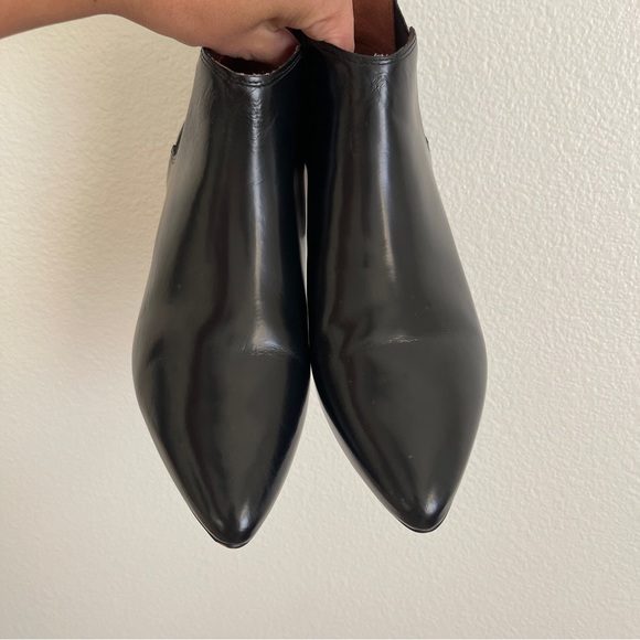 Madewell Nico Leather Chelsea Boots Black - Picture 3 of 8